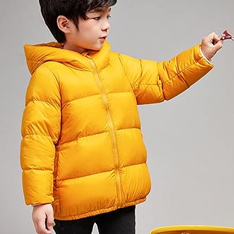 子ども用イエローフード付きジャケット 子ども用イエローフード付きジャケット 子供服 男女兼用