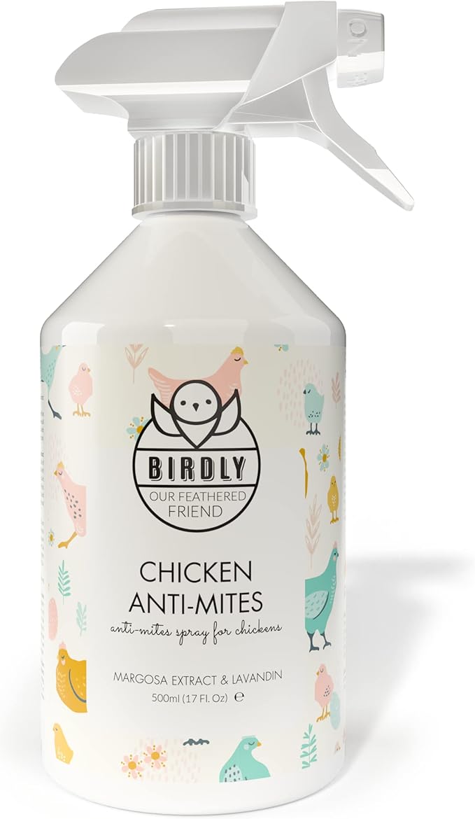 Birdly Chicken Mite Spray Ideal Red Mite Treatment for Chickens