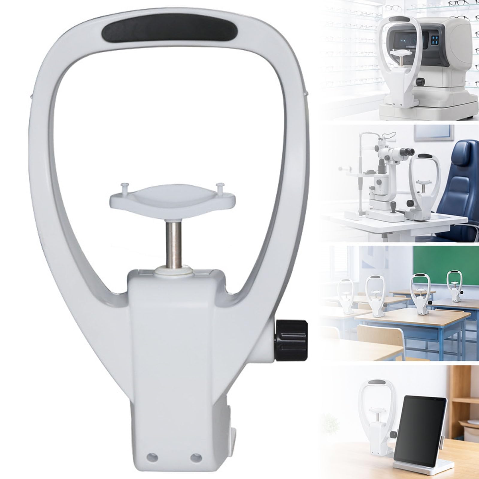 ZhlCrioxenic Optical Lifting Chin Bracket Vision Training Forehead Bracket, Optometry Lifting Chin Bracket, Ensures Stability Without Wobbling During Testing