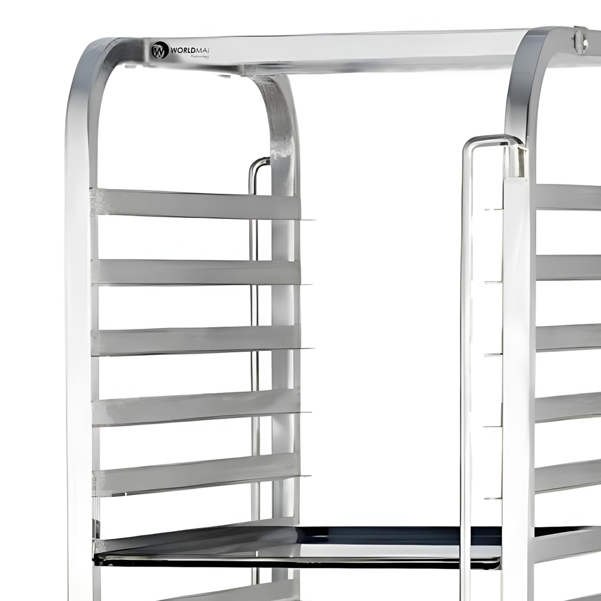 MBH - Carro para Bandejas de Acero Inoxidable 600x400 mm. Carro Profesional con Capacidad para 18 bandejas para hosteleria