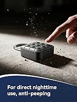 Vista 5 de NexusLab Digital Padlock for Gym Locker & Outdoor Gate - IP67 Waterproof Electronic Combination Lock, Push Button Keypad, No App Needed. 6-Digit