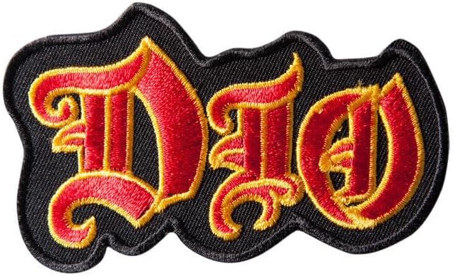 DIO Heavy Metal Band t Shirts Logo Applique Iron on Patch