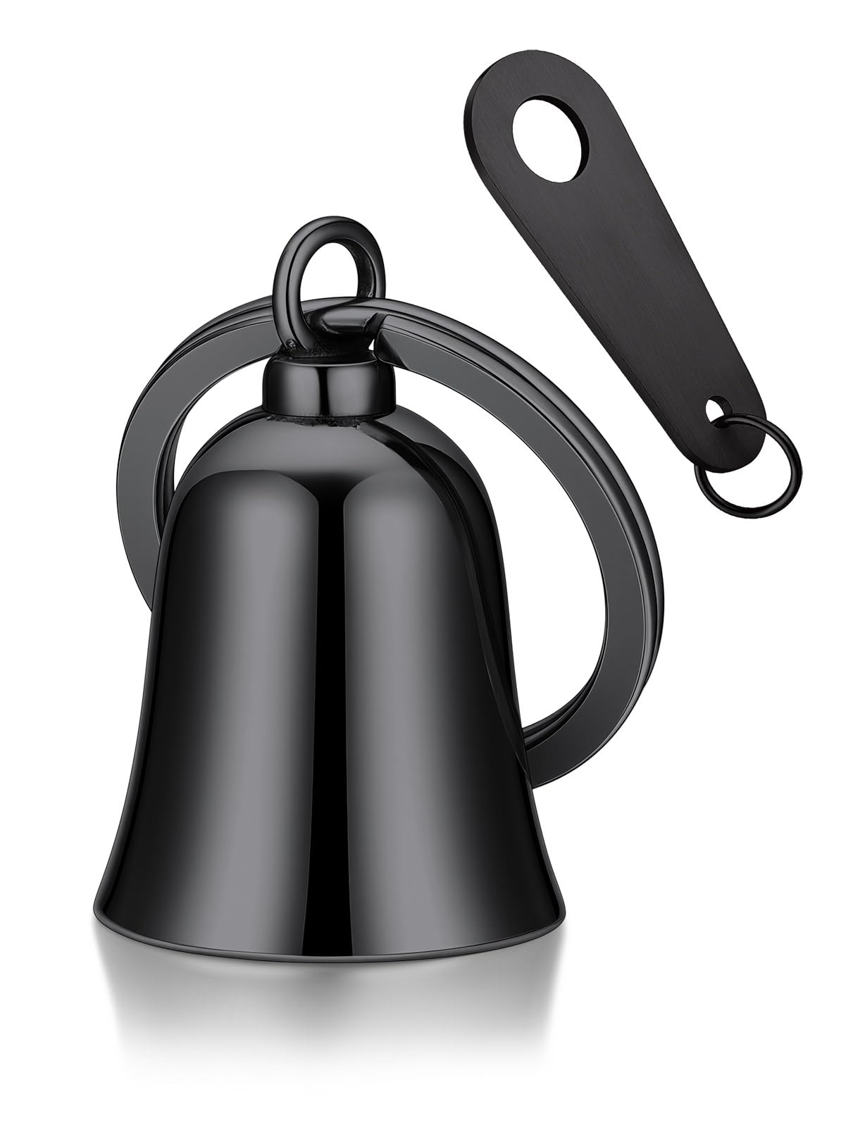 Stainless Steel Guardian Bell Keychain For Motorcycle Bikers