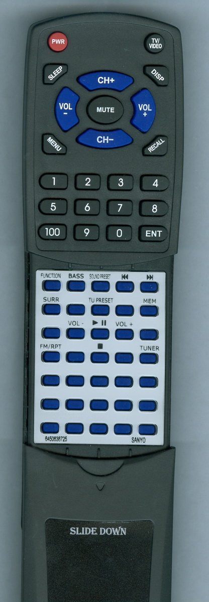 COC-7590762141941-Télécommande NH414UD pour Sanyo FS32C06F FW43C46F