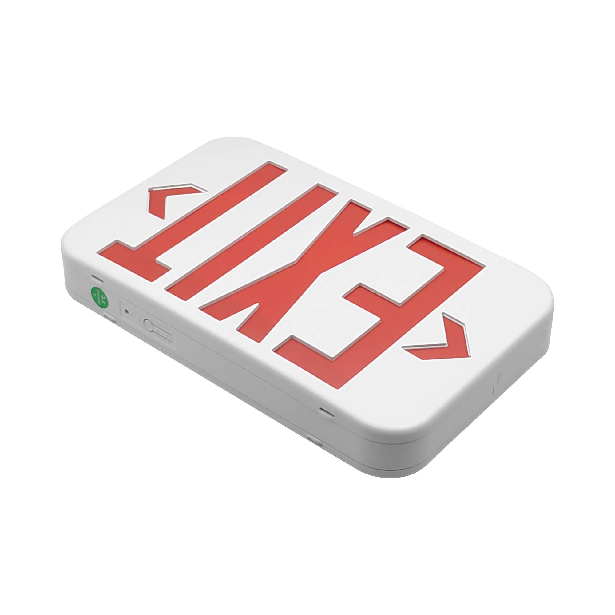 AH Lighting LED Emergency Exit Sign Red with 1.2V Nickel