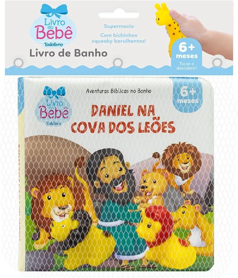 Aventuras Bíblicas no Banho: Daniel na Cova dos Leões