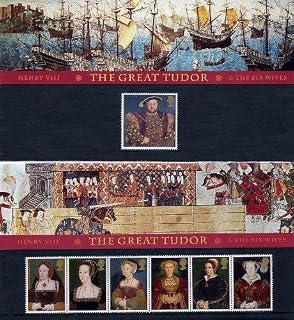 1997 Henry VIII The Great Tudor stamp Presentation Pack