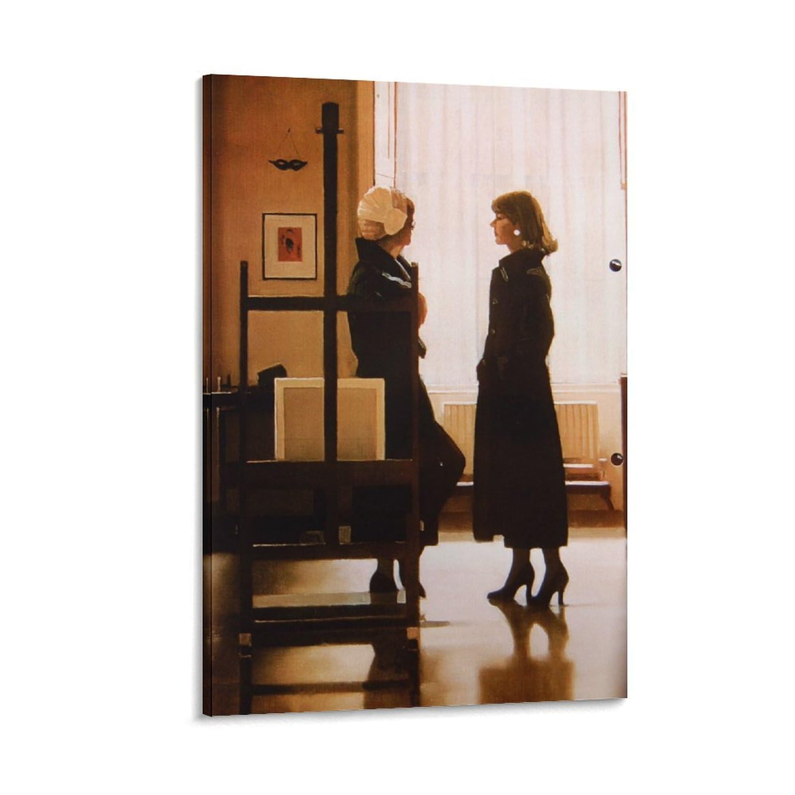 Models in The Studio II by jack_vettriano Wall Art Prints Poster Wall Art Poster Prints Home Decor Picture Canvas Painting Posters 12x18inch(30x45cm) โ image 1