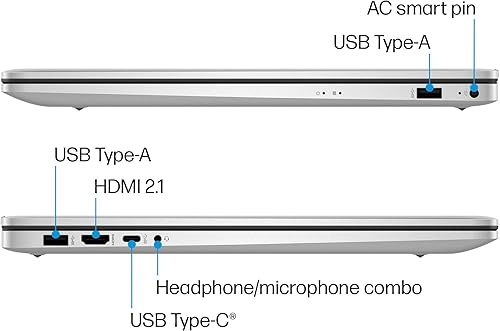 Miniatura 3 de HP Laptop 2023, pantalla de 17.3 pulgadas, procesador Intel-Core i3-1125G4 (Beat i5-10210U), 16 GB de RAM, 1 TB SSD, gráficos Intel UHD, WiFi,
