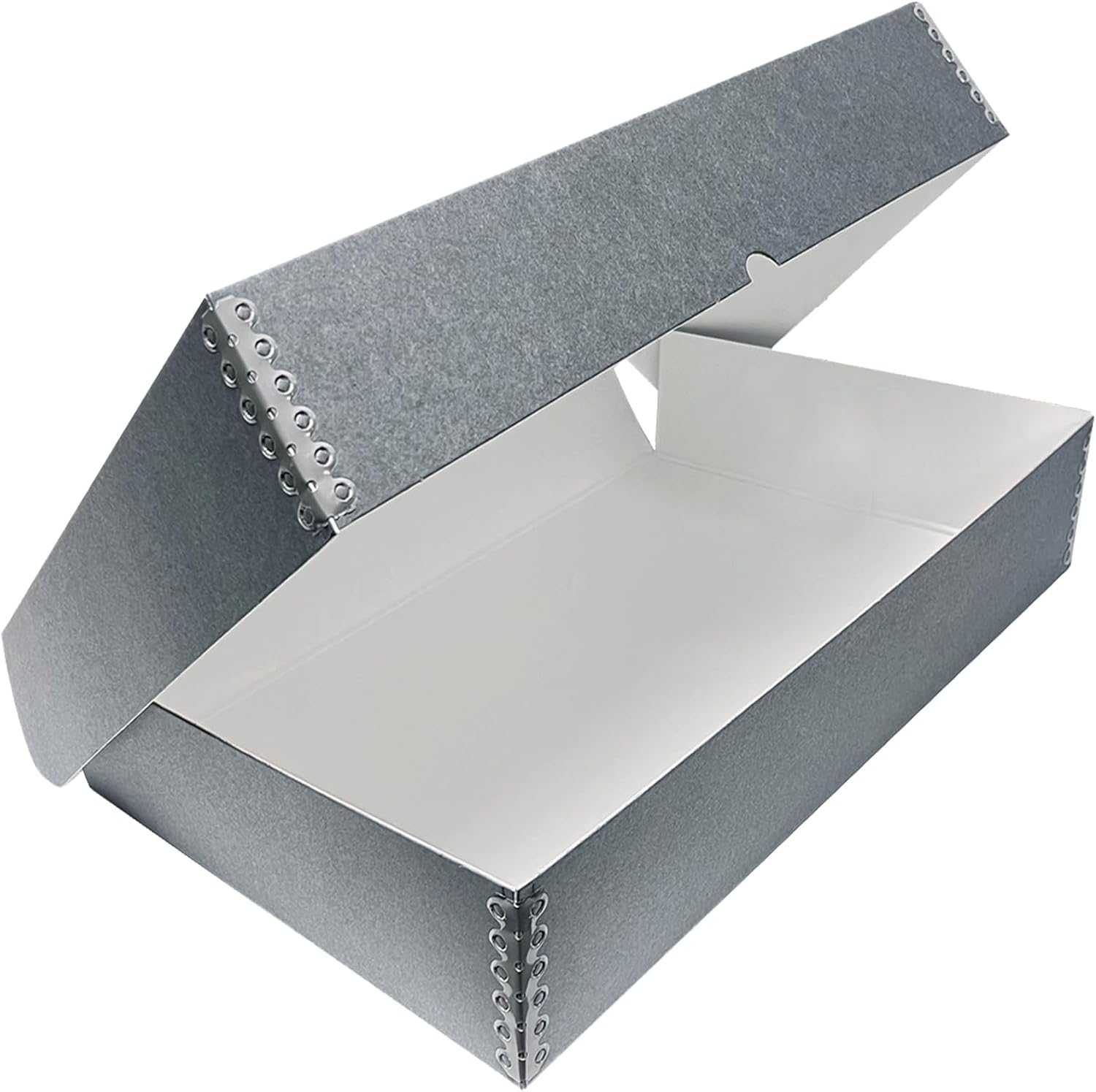 Lineco, 10x15 Clamshell Archival Folio Storage Box, 3" Deep