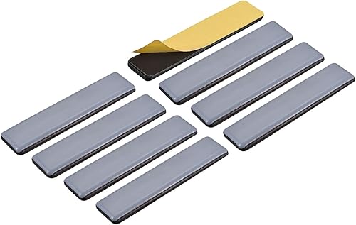 Vista 13 de METALLIXITY Deslizadores deslizantes para muebles de PTFE (1.378 x 0.984 in), 24 unidades, almohadillas protectoras de suelo autoadhesivas