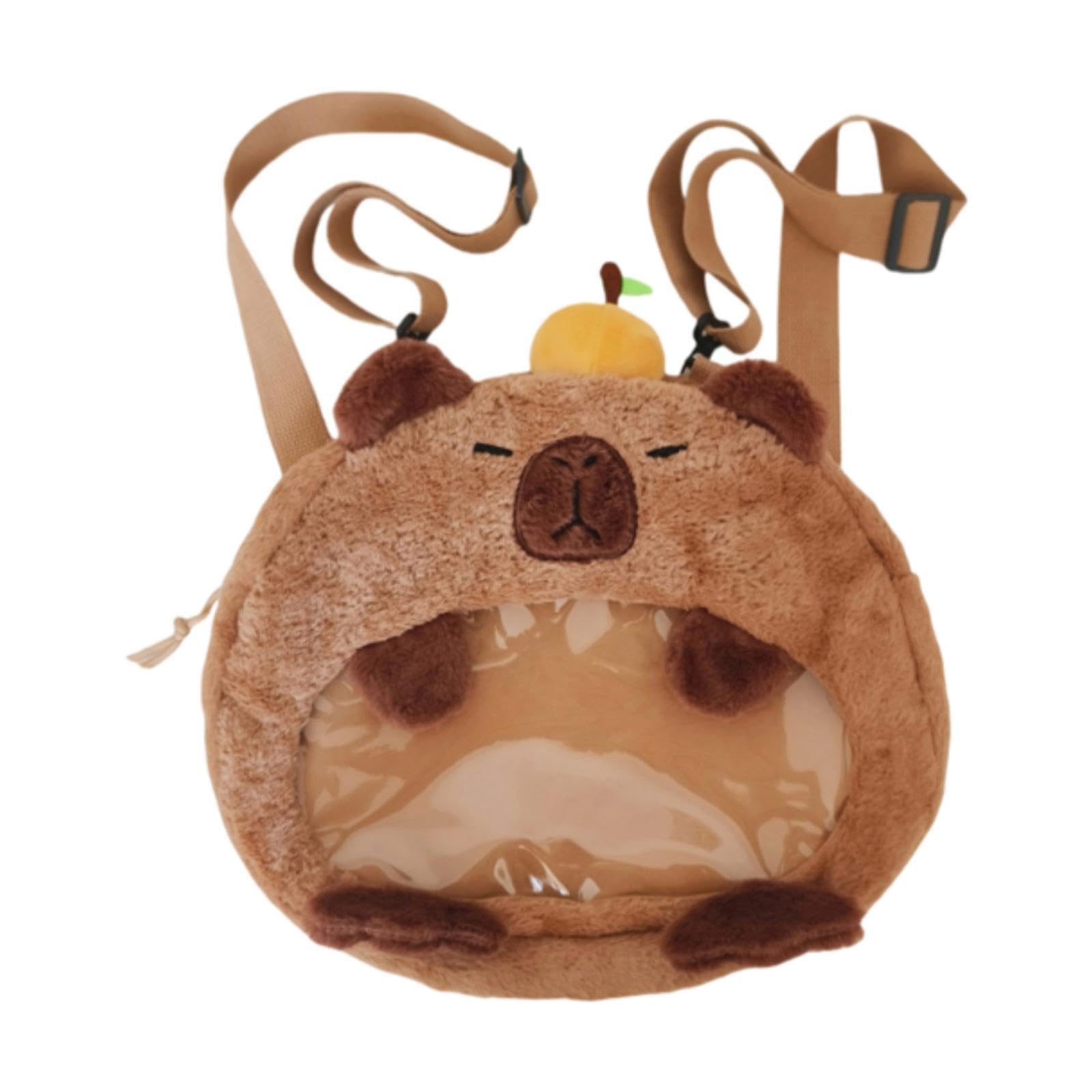 Capybara Backpack Gifts Compact Funny Backpack for Travel Women Shopping-image-38