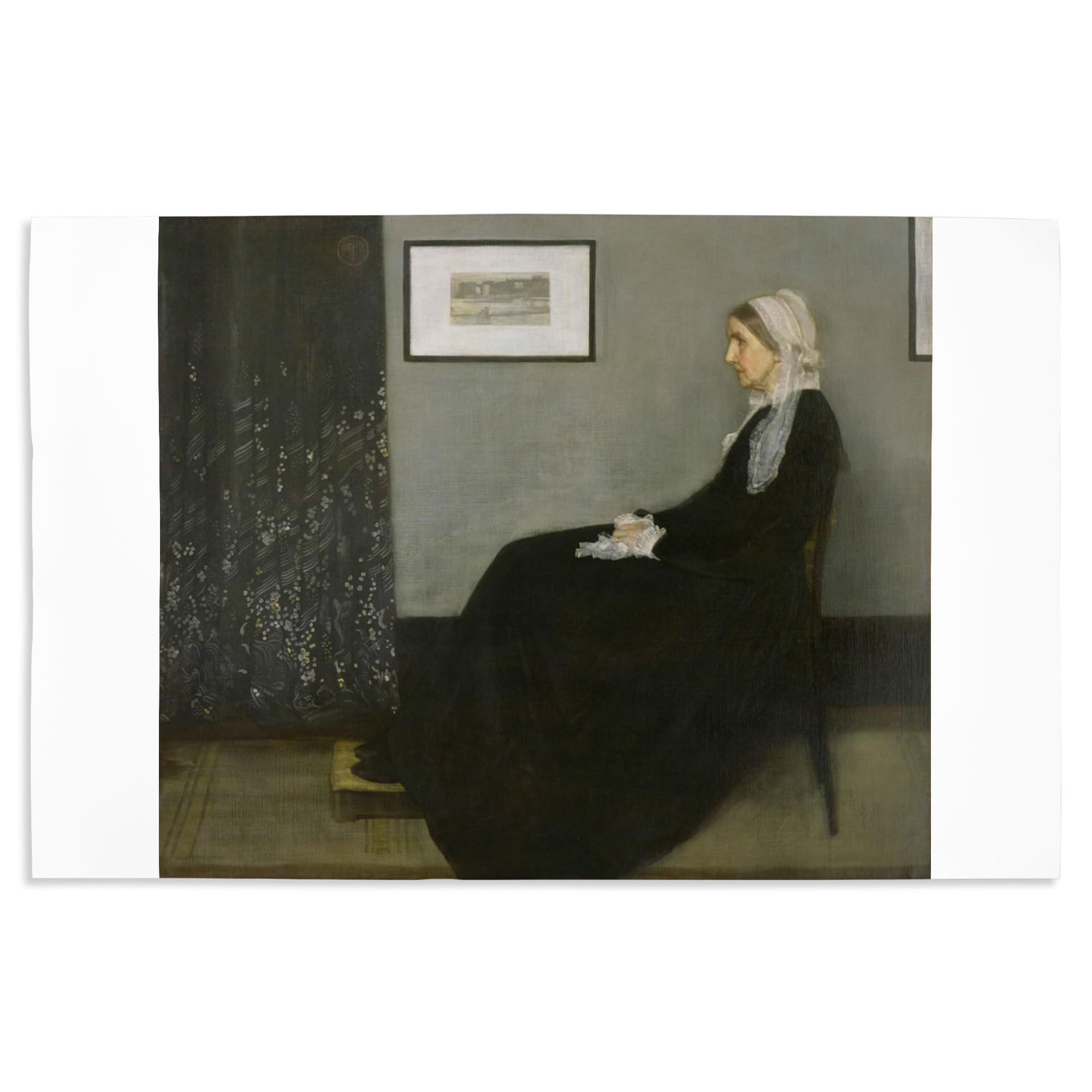 J. Kalan E. Whistler マーメイド絵画 J. Kalan E. Whistler