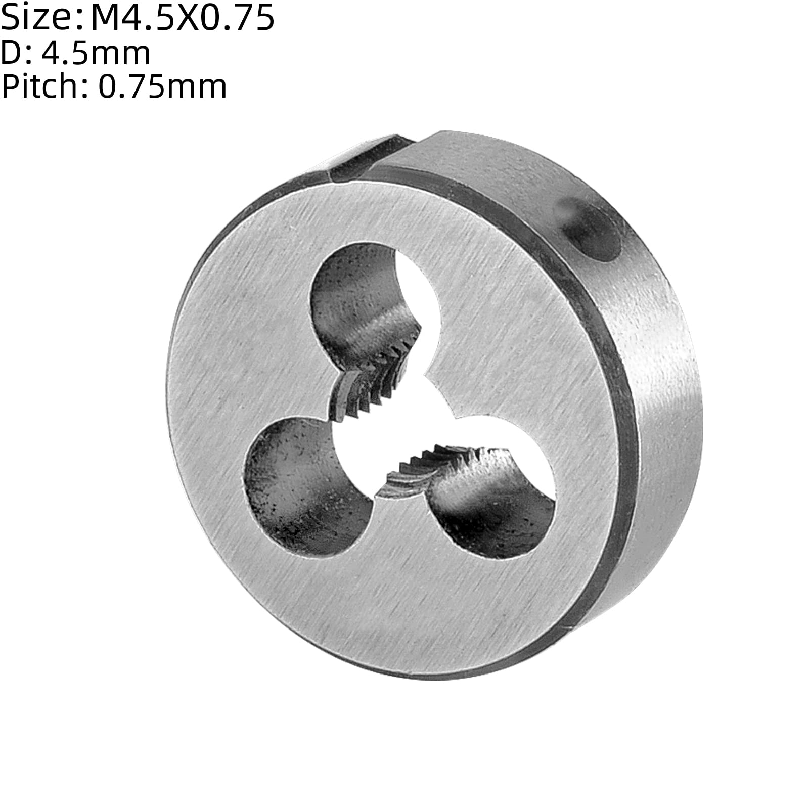 Burkit 2 Grifos De Rosca M4.5 X 0.75 Para Mano Derecha, HSS