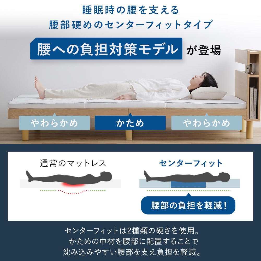 Amazon｜アイリスオーヤマ エアリーマットレス シングルサイズ