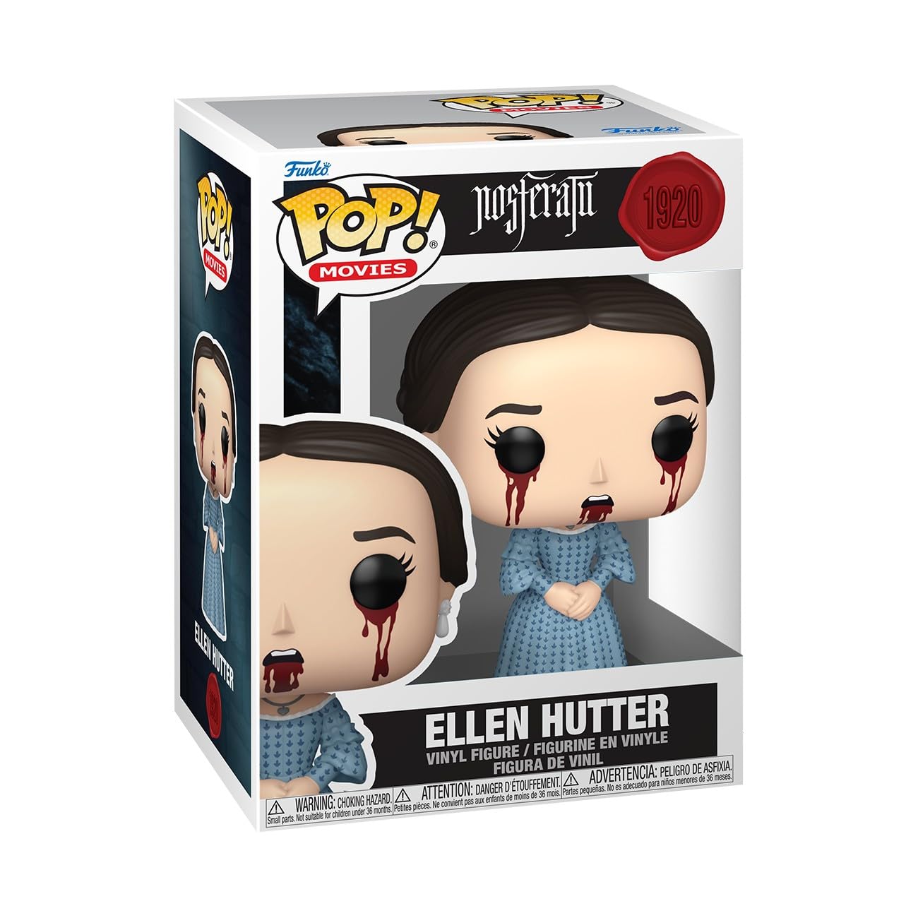 Funko Pop! Movies: Nosferatu, Ellen Hutter, Nosferatu (2025), Collectable Vinyl Figure, Gift Idea, Official Merchandise