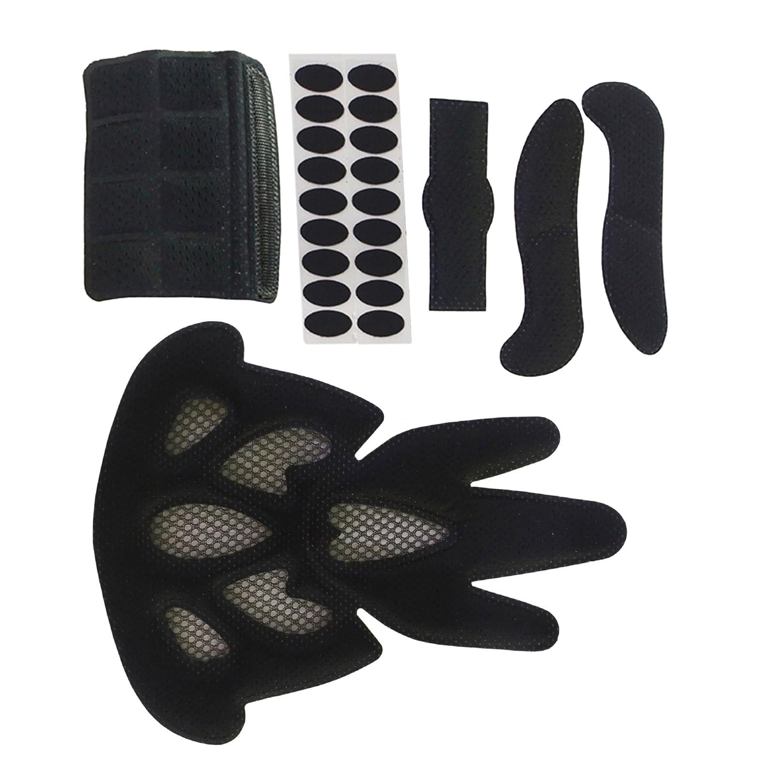 Tsophreniq Helmets Inner Padding Foams Pad Sealed Sponge Protective Lining Protections Liner Cushions Mat Cycling Helmets Inner Padding Head Protections Liner Protective Pad