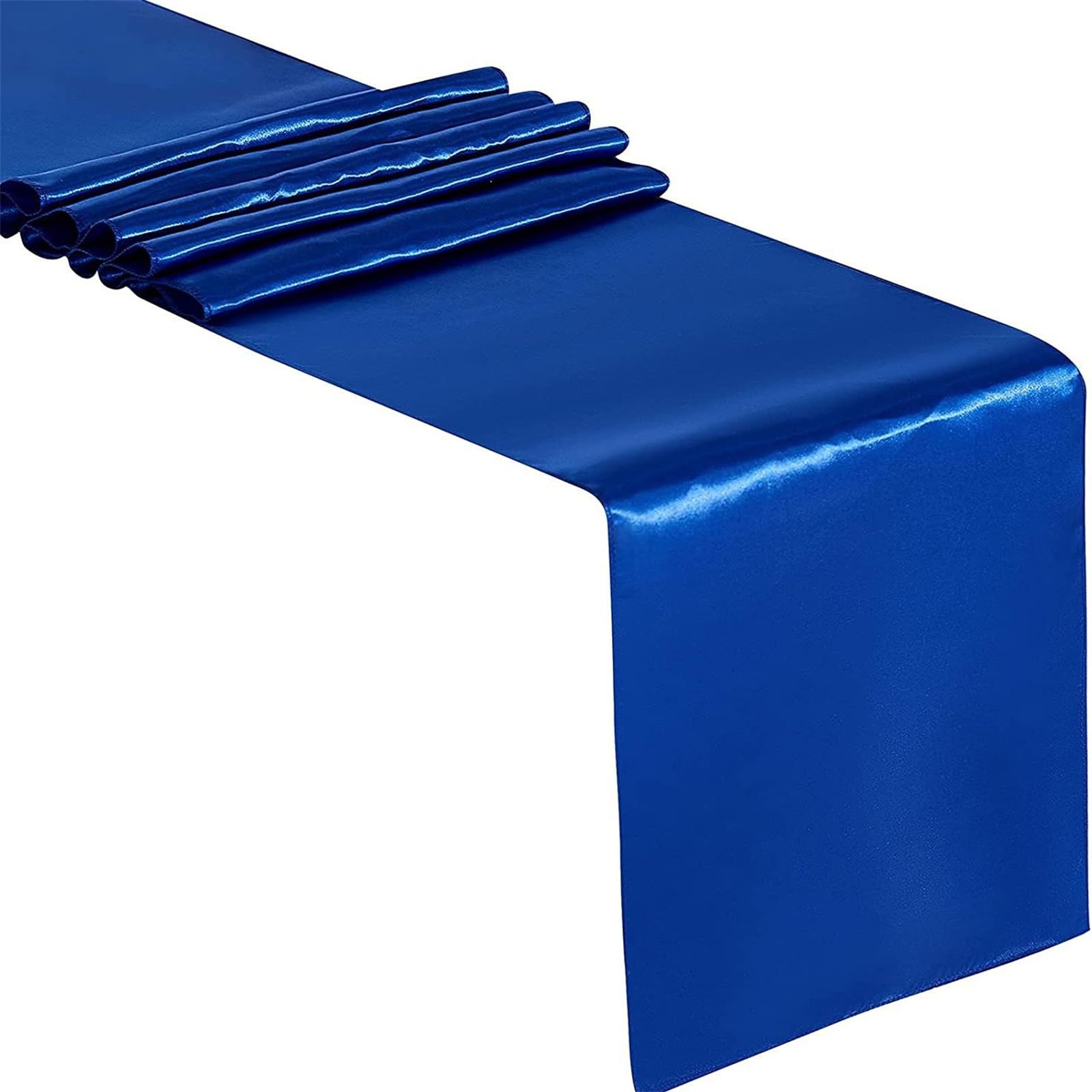 Satins Table Runners Color, 12x108Inch, Elegant Decoration for Wedding, Birthday and Banquets Event Silk Table Runners