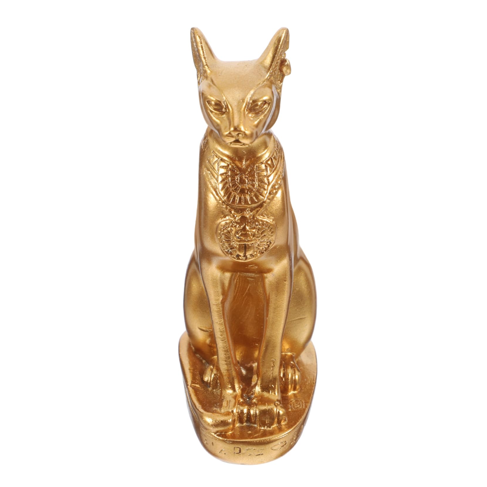 UKCOCO Resina Estatua de Gato Egipcio Bastet, Adorno Único Decorativo