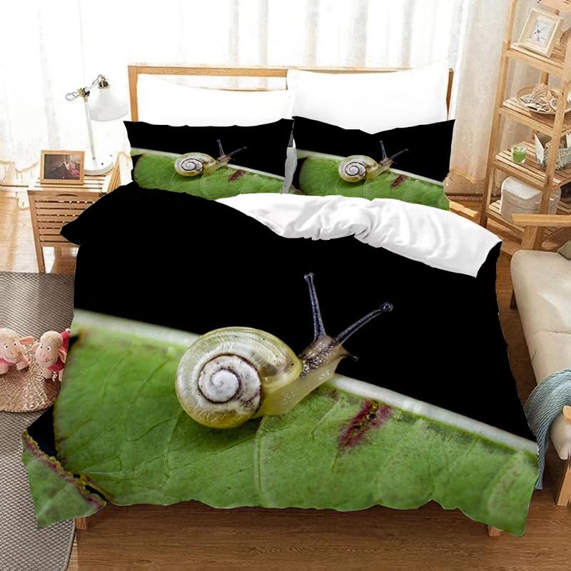 Funda nórdica original para mujer con caracoles negros el regalo ideal de cumpleaños