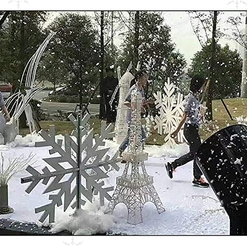 Máquina de nieve profesional de 2000 W para DJ, fiestas y escenarios, generador de copos de nieve con control remoto y ángulo ajustable de 90°, ideal para Navidad miniatura 4
