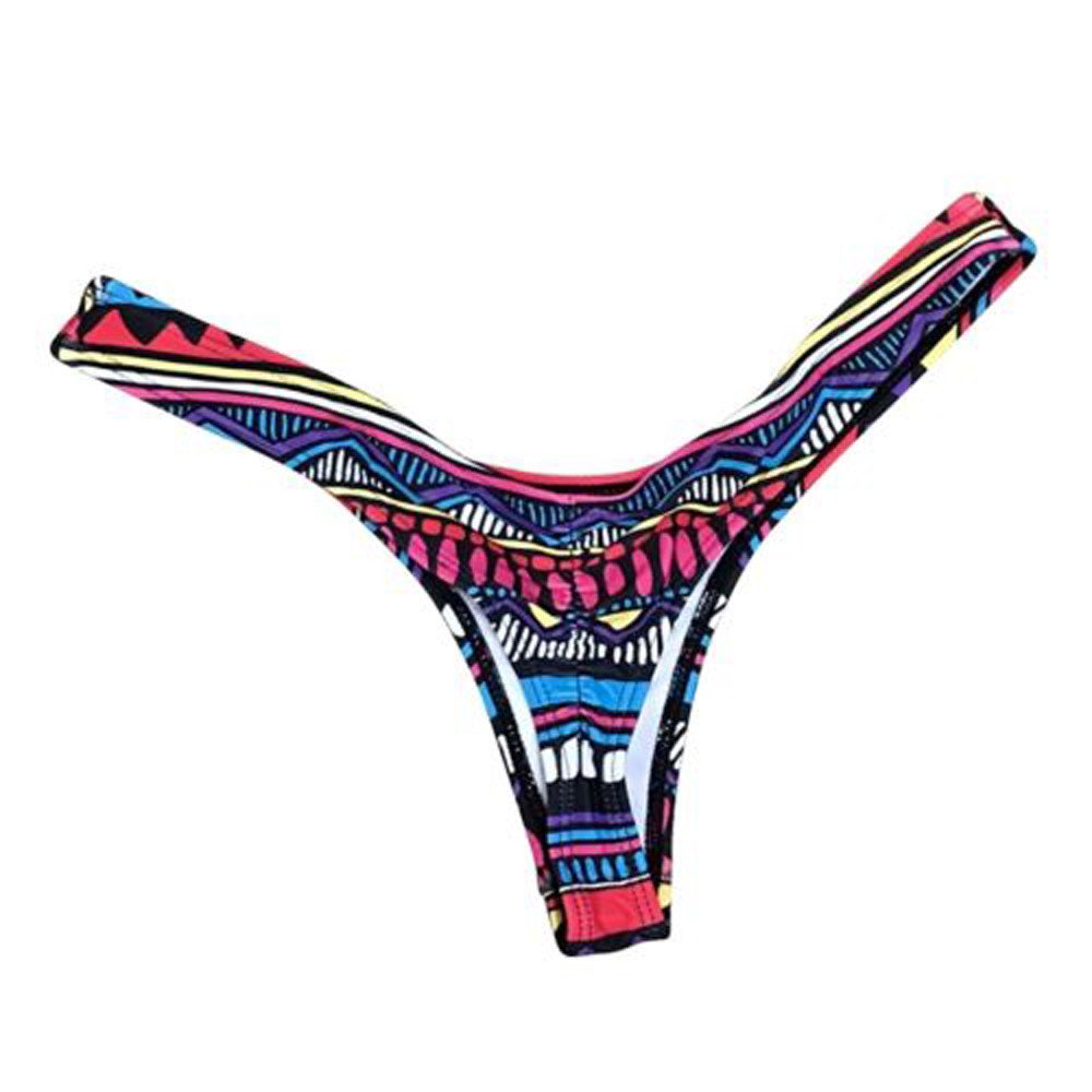 uxxnjfg Bikini Tanga Mujer Micro Mini Bikini 2024 Reductores Braguita Estampado Floral Deportivo Brasileño Bañador Playa Arena Bañadores