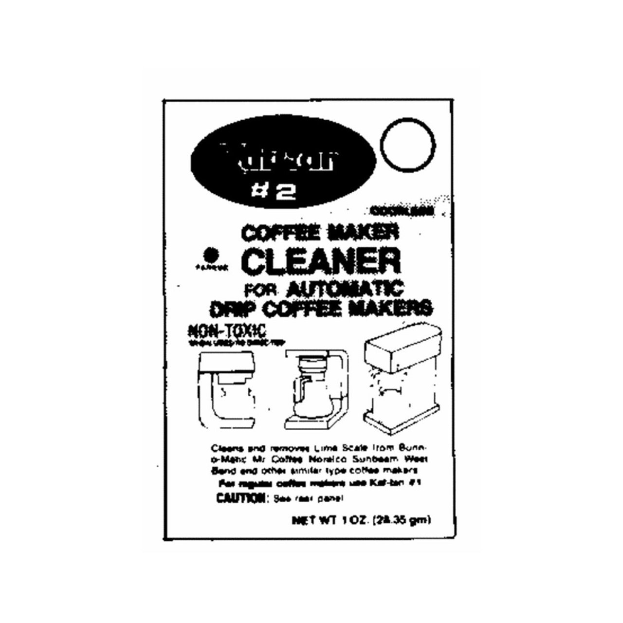 Coffee Clnr/De-Limer 1oz