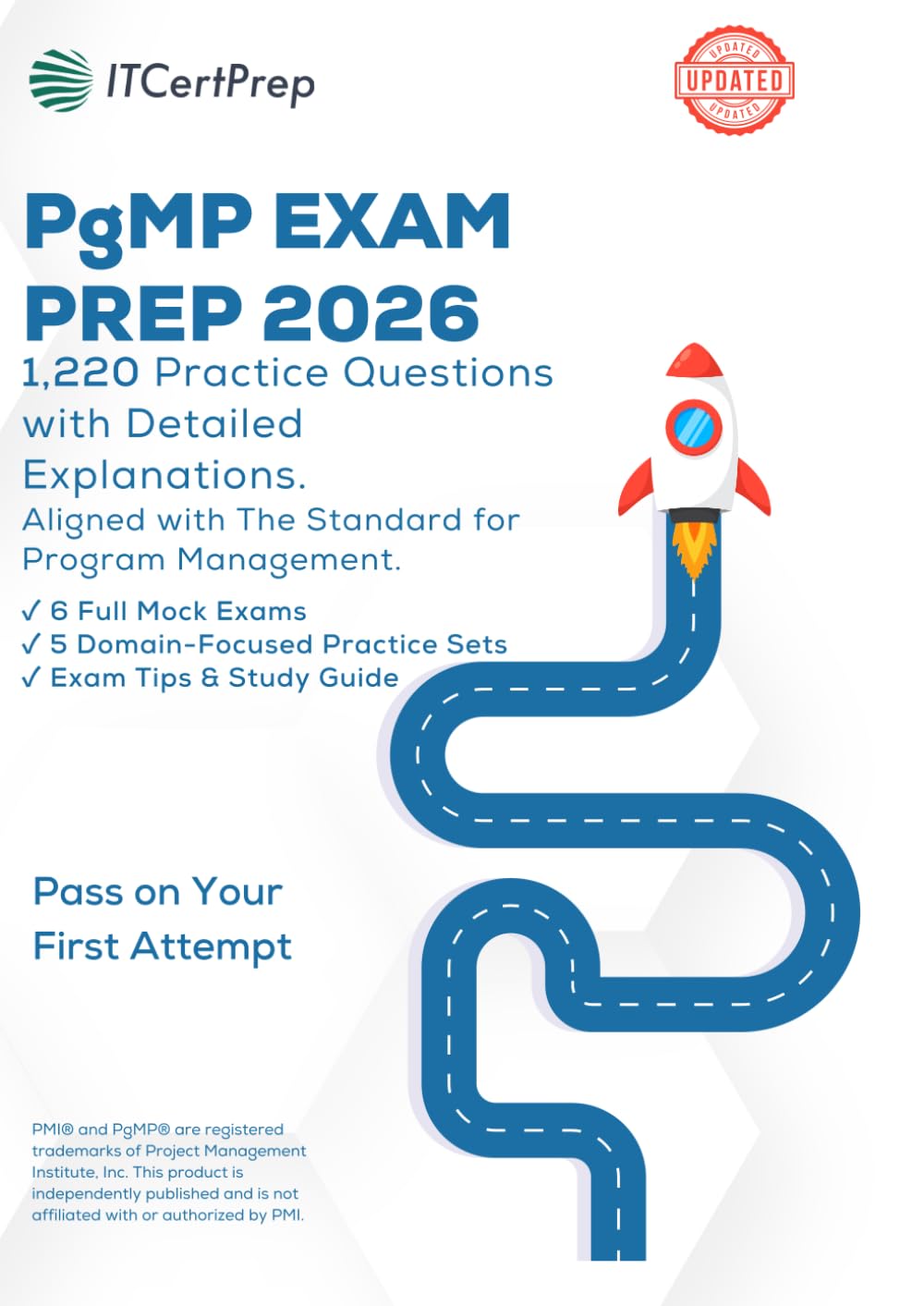 PgMP Exam Prep 2026: 1220 Practice Questions with Detailed Explanations for Program Management Professional: Domain-Based Practice + Mock Exams for Real PMI PgMP Certification Success