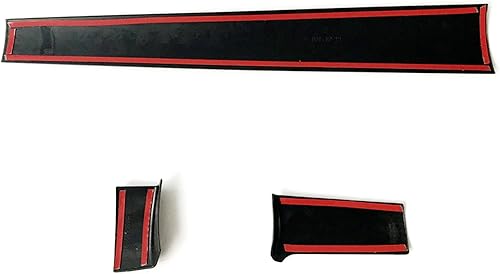 Miniatura 4 de Xotic Tech - Moldura para consola central para salpicadero, patrón de fibra de carbono, compatible con Civic 10th 2016 2017 2018 2019 2020 2021 (3