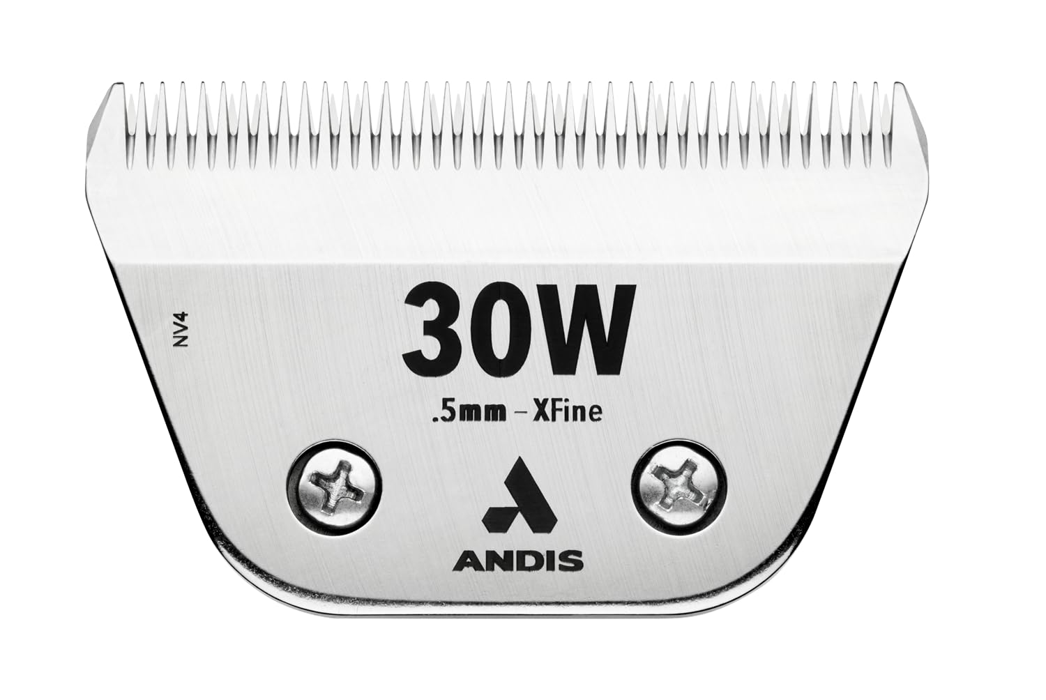 Andis 561462 ceramicEDGE #30W XFine Wide Blade, Small Animal and Pet Grooming, Detachable Replacement Blade, Long Lasting, Stainless Steel