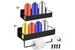 2 PCS Magnetic Spray Bottle Hooks: Transform Your Garage or Workspace