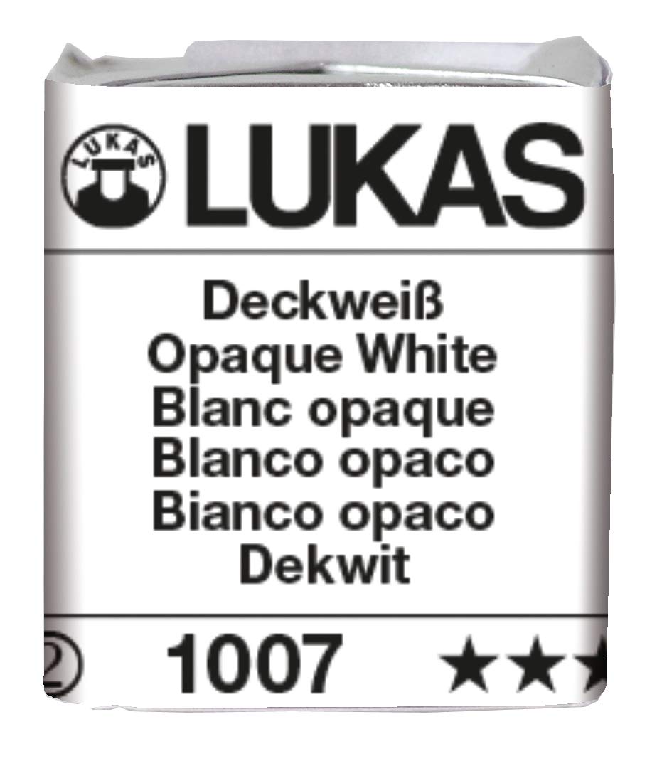 LUKAS Aquarell 1862 Parent Half Pan Opaque White 10070012