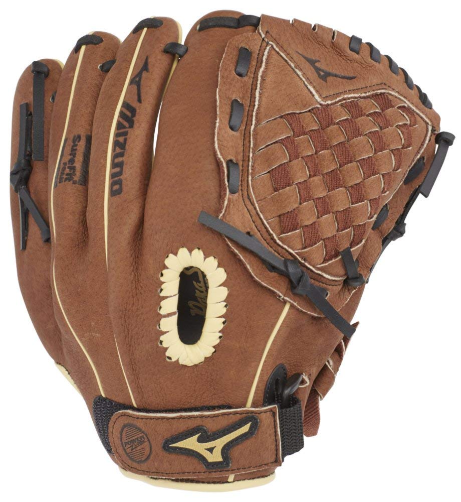 Mizuno Prospect PowerClose Youth Baseball Glove Series I V-Flex Notch I Parashock Palm Pad I ButterSoft Palm Liner