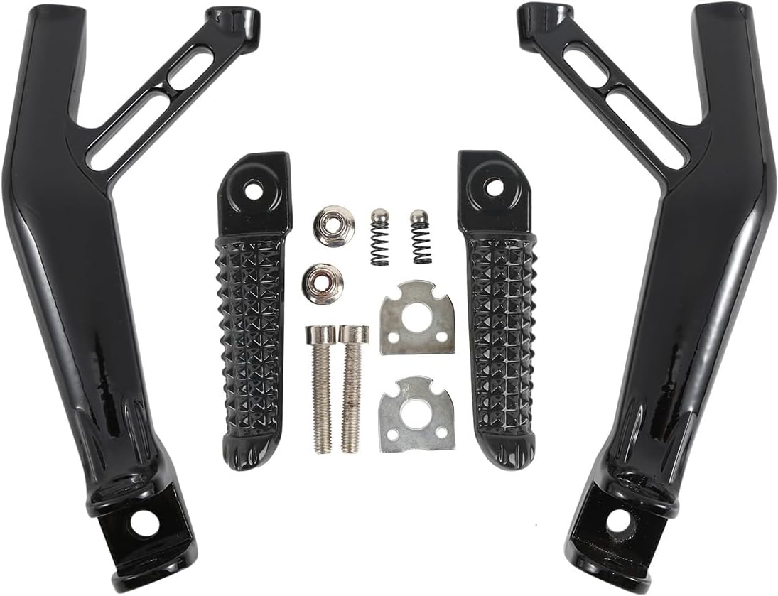 TCMT Front Footrest Foot Pegs Rest Bracket Fit For Yamaha YZF R6 03-05 YZF-R6S 06-09