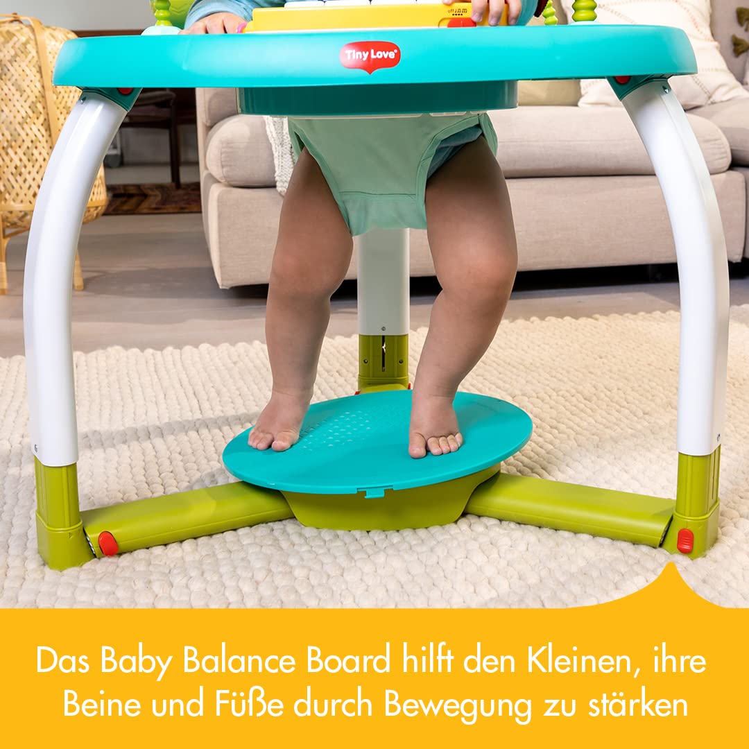 Tiny Love 5-in-1 Here I Grow Aktivitätszentrum, Entertainer, Aktivitätszentrum für Babys und Kleinkinder, 0 Monate +, Meadow Days