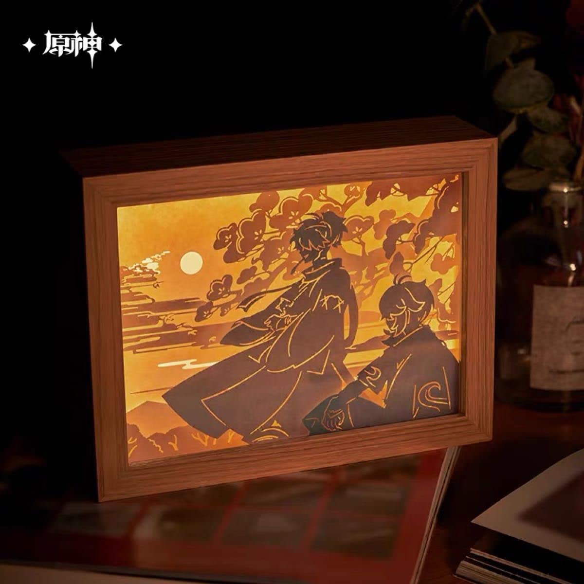 原神グッズ「凝光と群玉閣の切り絵ランプ」 原神 「月を覆う群玉」切り絵ライト｜HAKUTEA