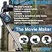 GripGear MovieMaker ~ World’s Smallest Motion Control Kit–No APPS Required, Ultra-Compact 2in1 Camera Slider & Panorama Mount, Time-Lapse with PingPong Motion for iPhone, GoPro, Android & Mirrorless