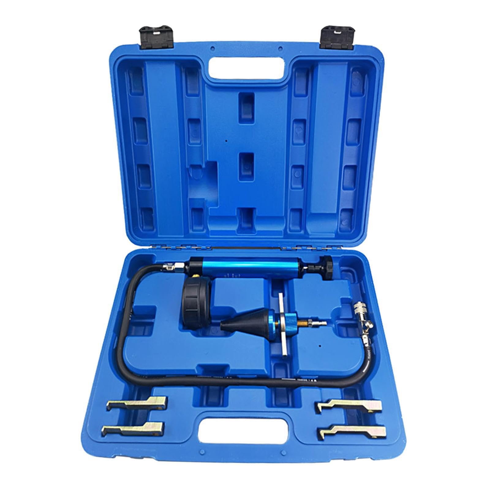 Kit de Herramientas para la detección de Fugas y comprobación de | presión del radiador para sistemas de refrigeración de automóviles. Garantiza un