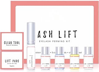 Eyelash Perm Kit - Lash Lift Kit - Lash Curling Perming Lash Lifts Extensions Set - Semi-Permanent Curling Eyelash Perm Kit Suitable for Salon & DIY at Home