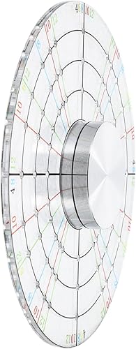 EXCEART Divisor redondo de cerámica Disco de arcilla Herramienta de arte de cerámica Plantilla de pintura de cerámica Divisor de cerámica