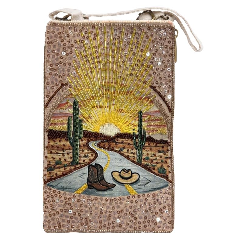 Bamboo Trading Desert Vibes Club Bag, 4.5-inch Width x 7.5-inch Height