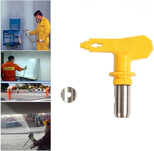 Miniatura 8 de Paquete de 2 boquillas de punta de pulverización reversibles para pistolas pulverizadoras de pintura sin aire y máquina rociadora sin aire (211)