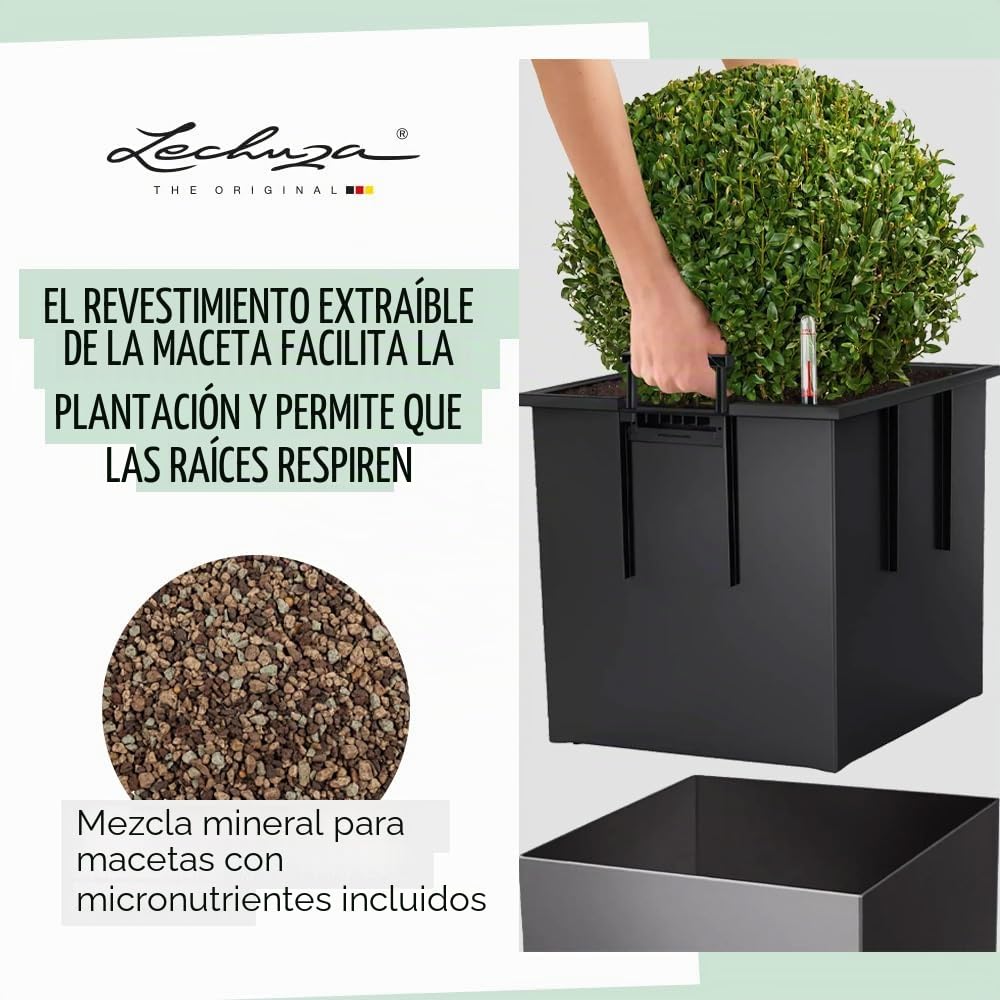 Lechuza Cube Premium 30 Blanco Brillante 16460