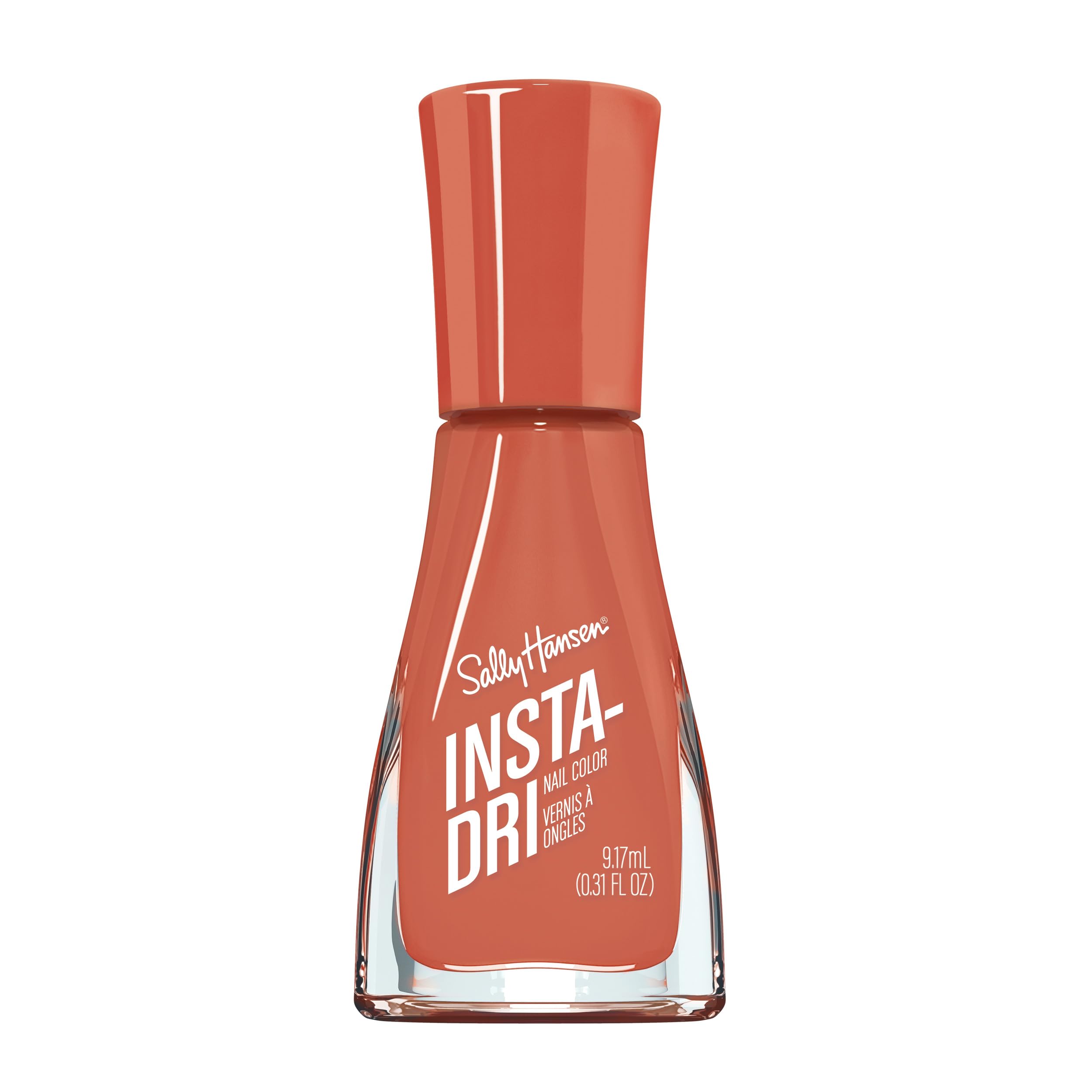 Sally Hansen Insta-Dri Nail Polish, White On Time, 60 Seconds Quick Drying, Long Lasting, Streak Free, Shiny Finish, 3-in-1 Formula, Built in Base and Top Coat, 9.17ml — view 13