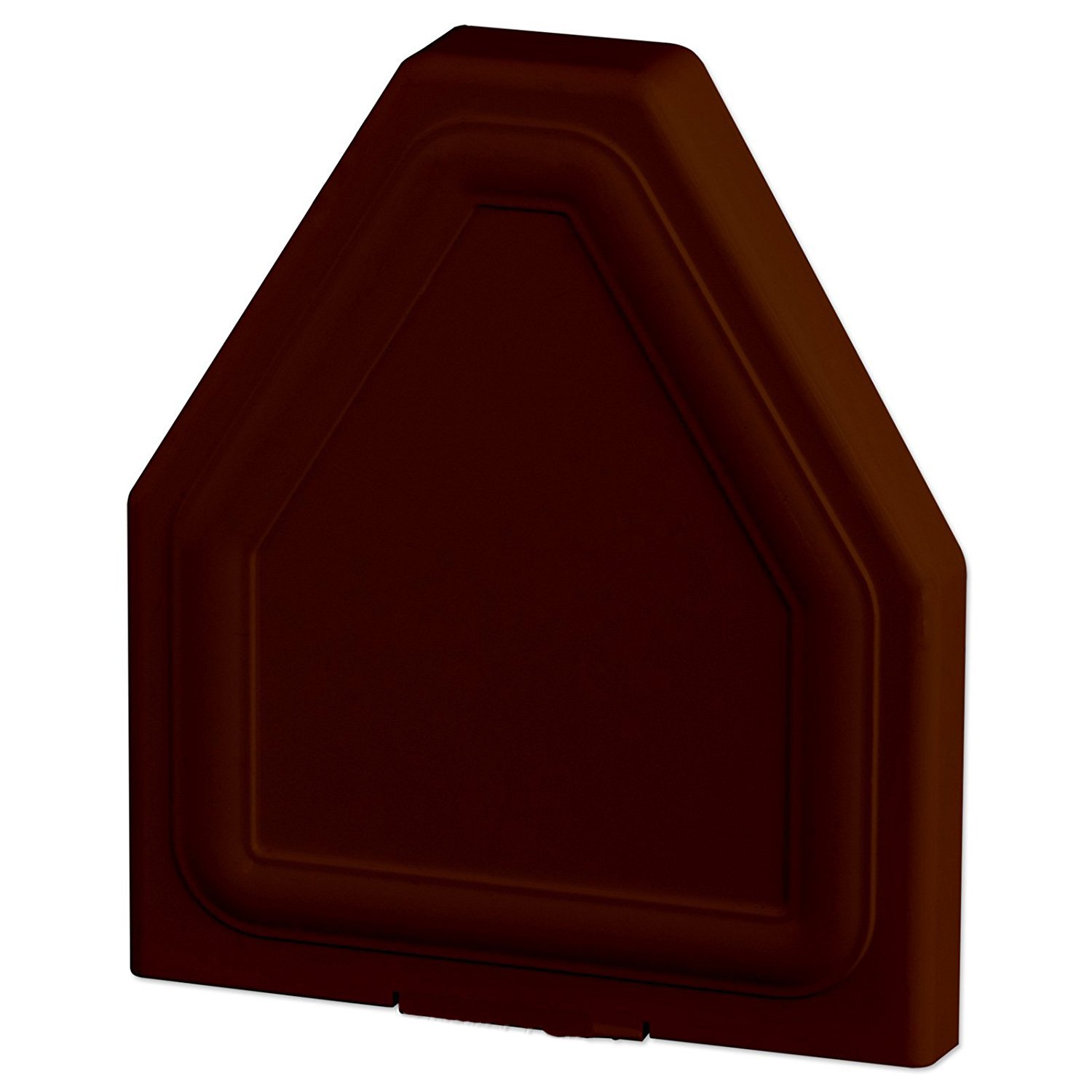 Eurocell Chocolate Brown Crs-8201 Glazing Bar End Cap Conservatory Roof Spar Rafter End Trim