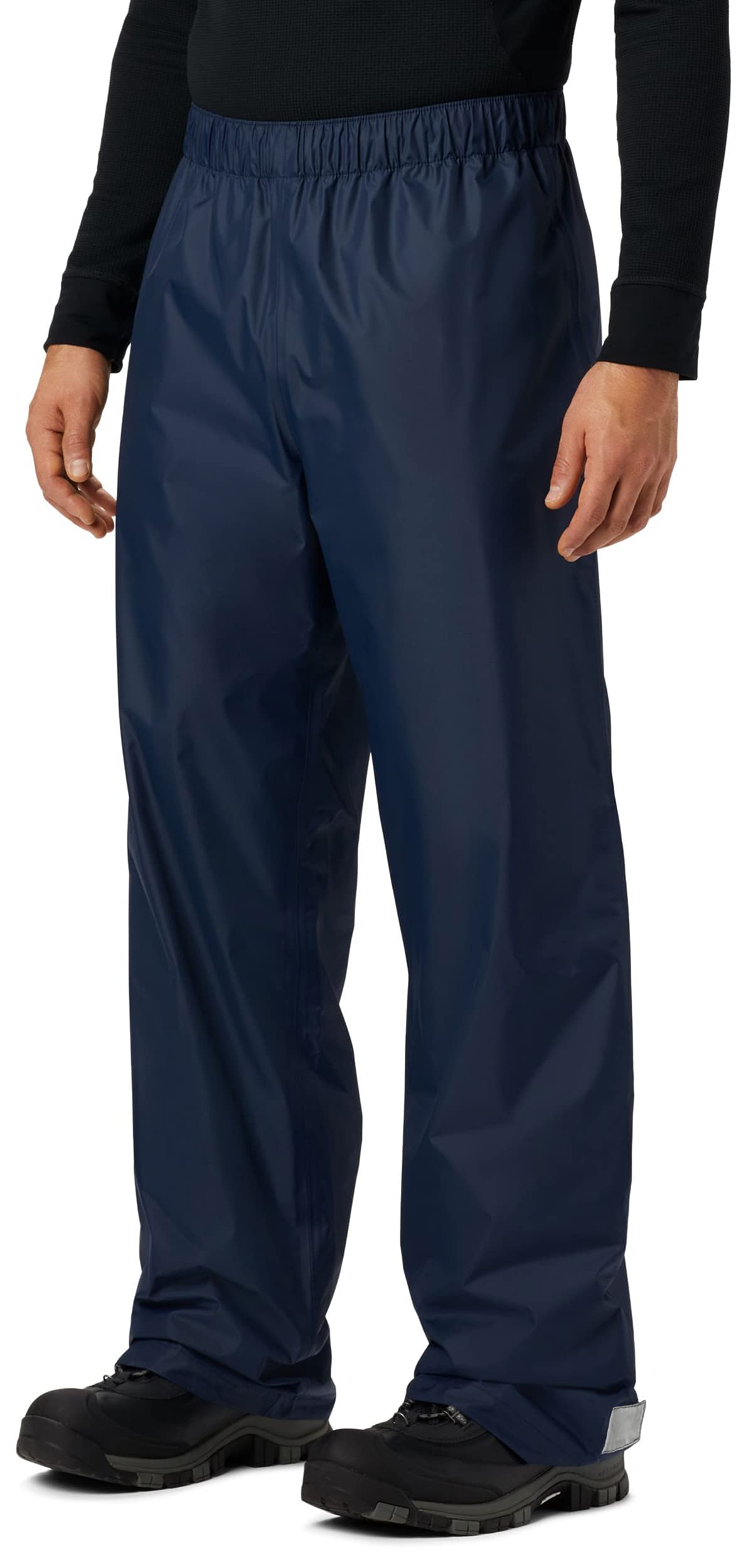 KOUDYEN Herren Regenhose Fahrrad Wasserdicht Überziehhose Wanderhose Atmungsaktiv Winddicht Outdoorhose für Skifahren Angeln Wander