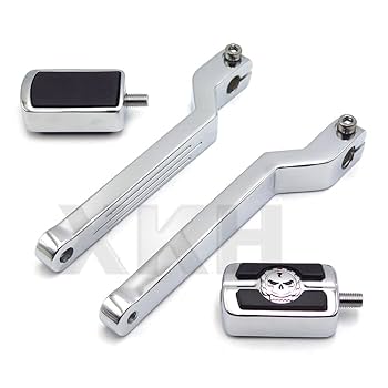 Amazon.co.jp: XKH クロムスカル シルバー 溝カット ヒール