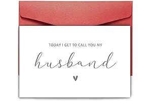 Personalized Wedding Day Card for Groom