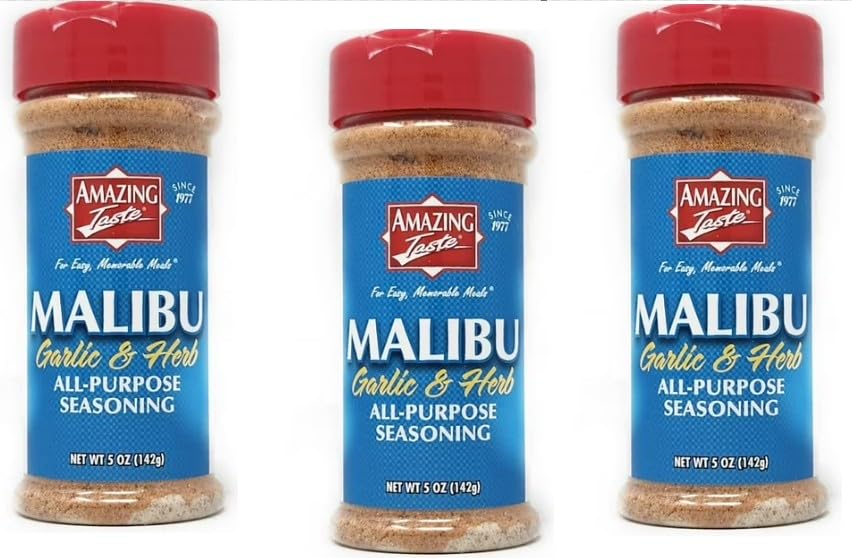 Amazing Taste Malibu Garlic & Herb All-Purpose Seasoning, 5 oz
