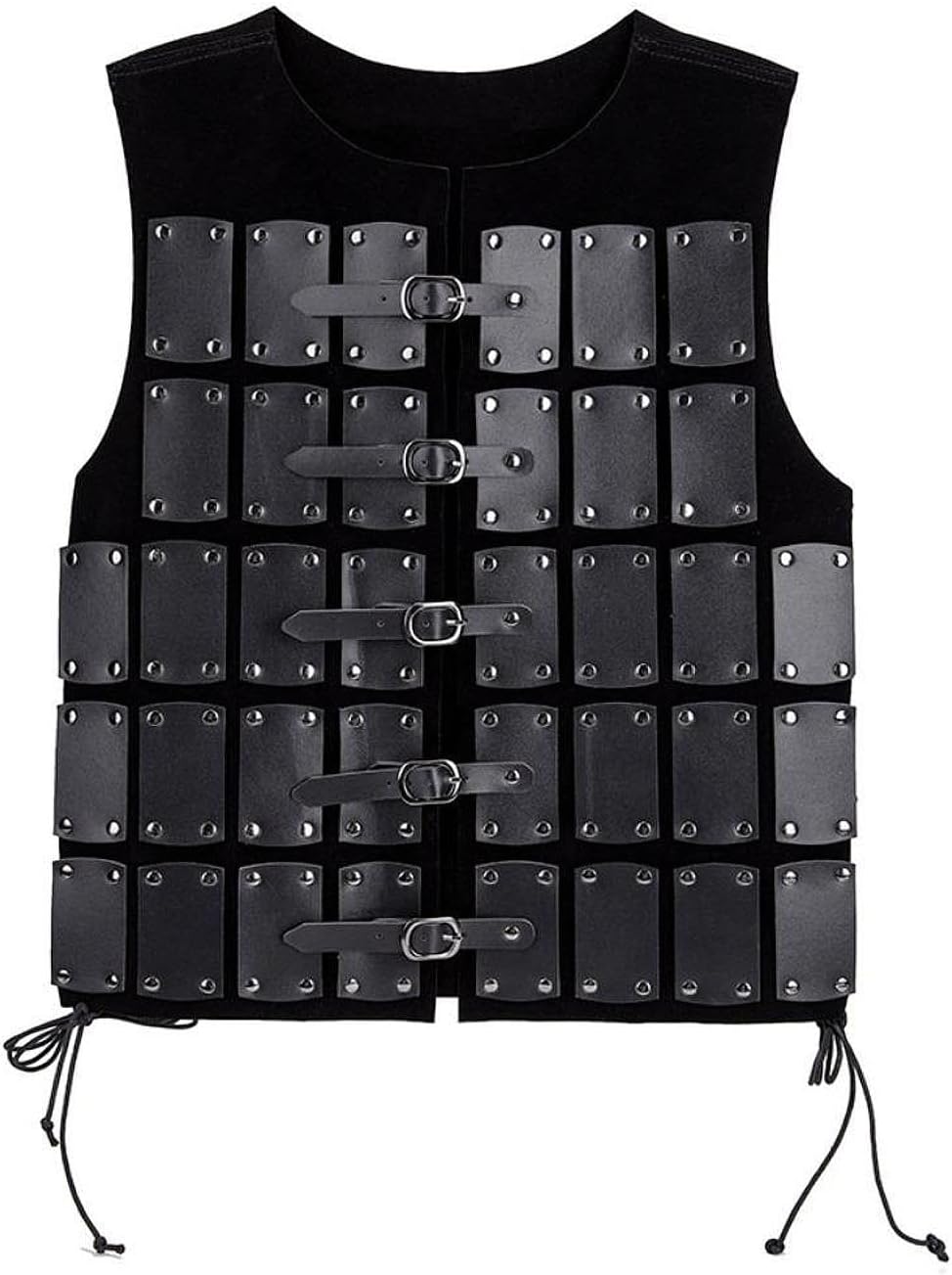 misppro Medieval Chest Steampunk Studded Knight Costume Armor for Fancy Dress Halloween Cosplay